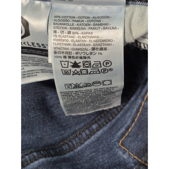 Levis 512 Jeans Womens 14M 32x32 Blue Perfectly Slimming Bootcut Stretch Denim - Picture 6 of 11